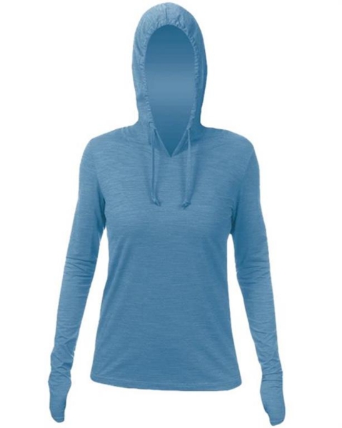 ANETIK - Women's Breeze Tech Hooded Long Sleeve T-Shirt - WSBRZH0