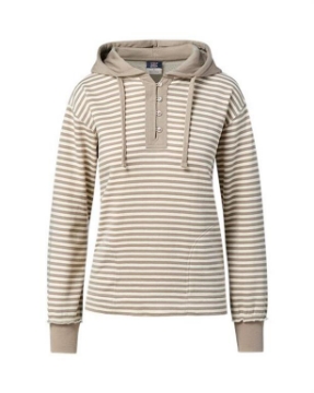 MV Sport - Women's Alina Henley Hooded Sweatshirt - W24128