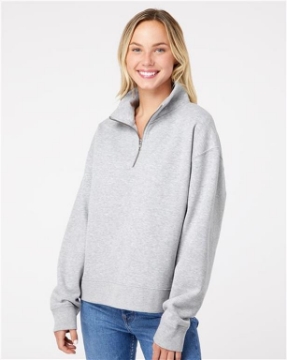 MV Sport - Women's Sueded Fleece Quarter-Zip Sweatshirt - W22713