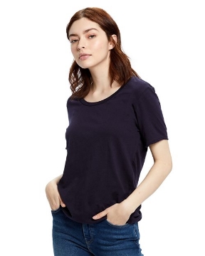 US Blanks - Women's Loose Fit Boyfriend Tee - US115