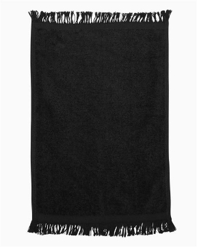 Q-Tees - Fringed Fingertip Towel - T100