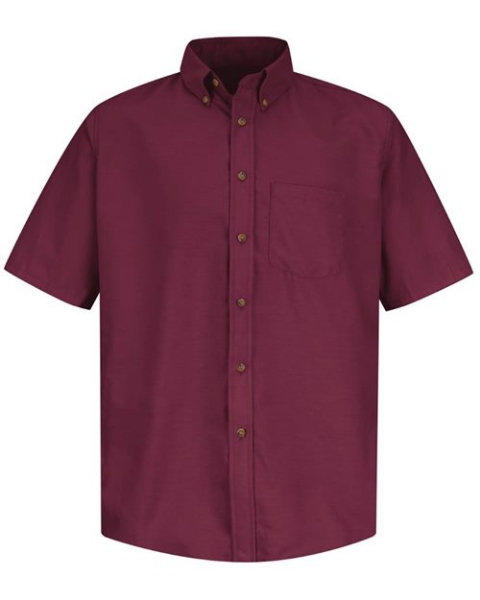 Red Kap - Poplin Short Sleeve Dress Shirt - Tall Sizes - SP80T