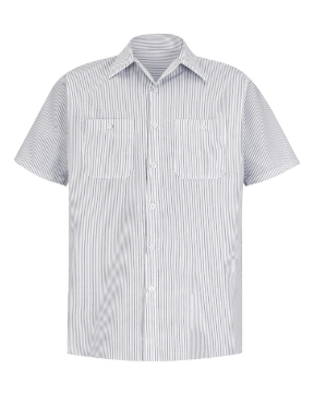 CW-White/ Charcoal Stripe