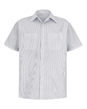 CW-White/ Charcoal Stripe