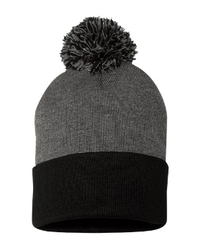 Sportsman - 12" Pom-Pom Cuffed Beanie - SP15