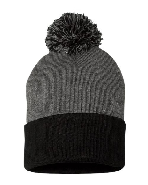 Sportsman - 12" Pom-Pom Cuffed Beanie - SP15