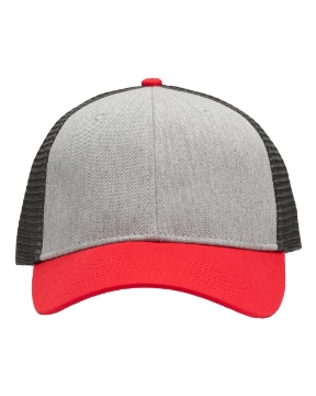 Heather Grey/ Charcoal/ Red