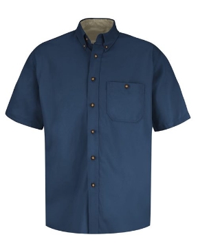 Red Kap - Short Sleeve 100% Cotton Dress Shirt - SC64