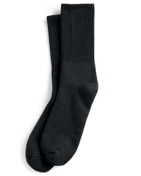 SOCCO - USA-Made Solid Crew Socks - SC200