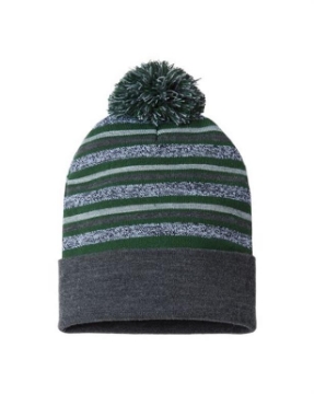 CAP AMERICA - USA-Made Striped Beanie - RKL12