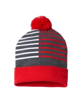 CAP AMERICA - USA-Made Half Color Beanie - RKH12