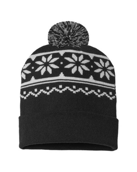 CAP AMERICA - USA-Made Snowflake Beanie - RKF12