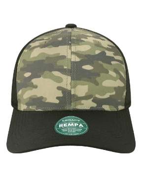 Dark Olive Green Camo/ Black