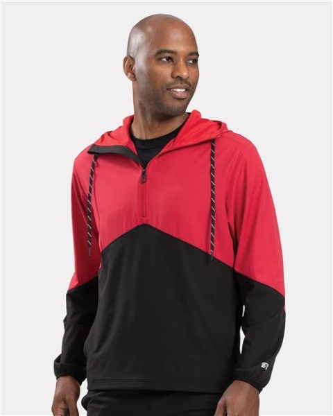 Russell Athletic - Legend Hooded Quarter-Zip Pullover - R20DSM