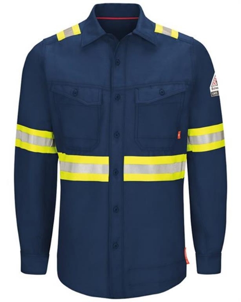 Bulwark - iQ Series® Endurance Enhanced Visibility Work Shirt - Tall Sizes - QS40ET