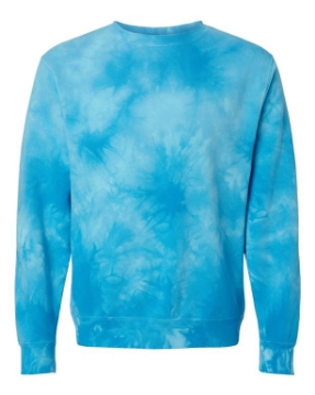 Tie Dye Aqua Blue