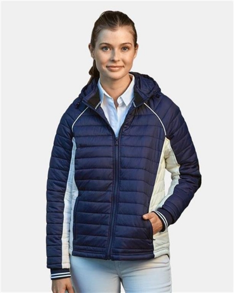 Nautica - Women's Nautical Mile Hooded Puffer Jacket - N17187