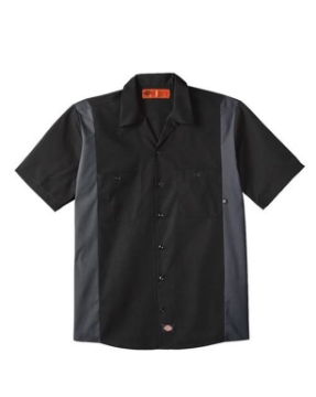 Dickies - Industrial Colorblocked Short Sleeve Shirt - Tall Sizes - LS524T