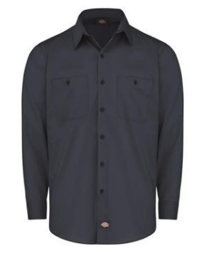 Dickies - Industrial Worktech Ventilated Long Sleeve Work Shirt - Tall Sizes - LL51T