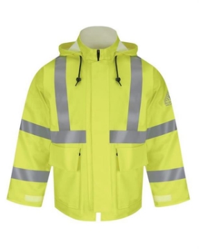 Bulwark - Hi-Visibility Flame-Resistant Rain Jacket - JXN4