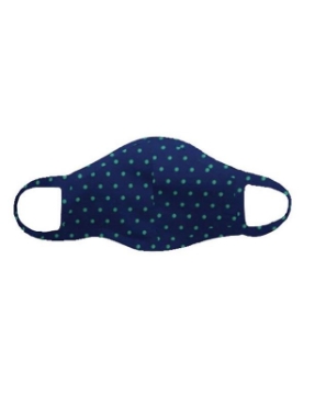 Navy Petite Dots