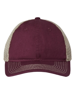 Dark Maroon/ Khaki