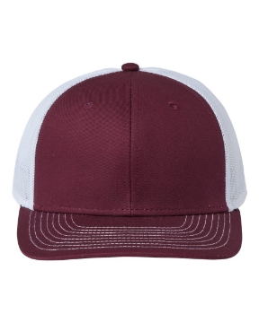 Maroon/ White