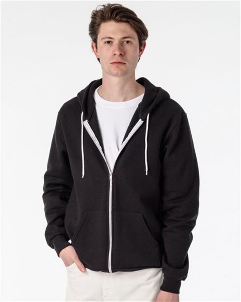 Los Angeles Apparel - USA-Made Flex Fleece Full-Zip Hooded Sweatshirt - F97