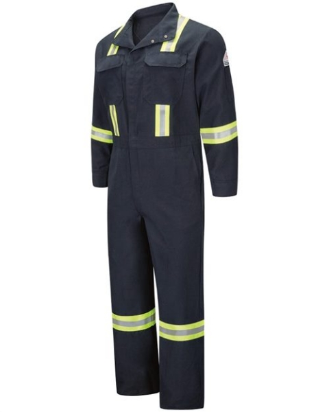 Bulwark - Premium Coverall with Reflective Trim - Nomex® IIIA - 6 oz. - Tall Sizes - CNBTT