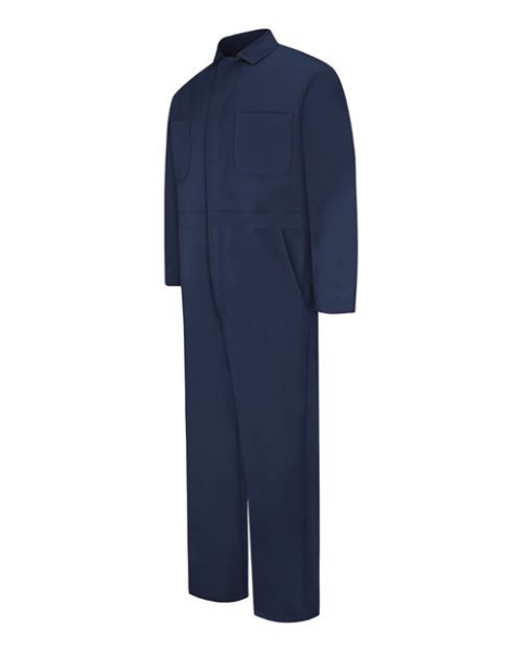 Red Kap - Snap-Front Cotton Coveralls - Tall Sizes - CC14T