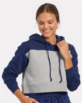 Boxercraft - Women's Cropped Fleece Hooded Sweatshirt - BW5404