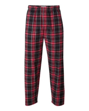 Black/ Red Kingston Plaid