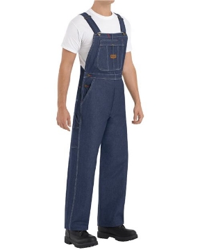 Red Kap - Denim Bib Overall Extended Sizes - BD10EXT