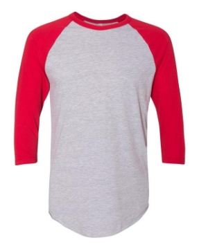 Heather Grey/ Red