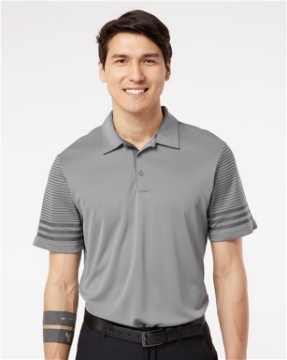 Adidas - Striped Sleeve Polo - A490