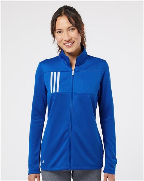 Adidas - Women's 3-Stripes Double Knit Full-Zip - A483