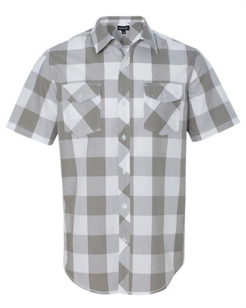 Burnside - Buffalo Plaid Short Sleeve Shirt - 9203