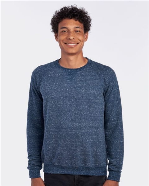 JERZEES - Snow Heather French Terry Crewneck Sweatshirt - 91MR