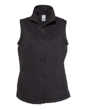 J. America - Women’s Quilted Full-Zip Vest - 8892