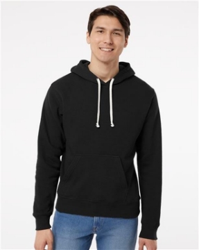 J. America - Triblend Fleece Hooded Sweatshirt - 8871