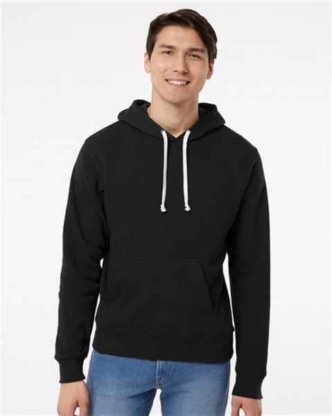 J. America - Triblend Fleece Hooded Sweatshirt - 8871