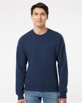 J. America - Triblend Fleece Crewneck Sweatshirt - 8870