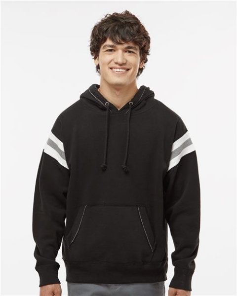 J. America - Vintage Athletic Hooded Sweatshirt - 8847