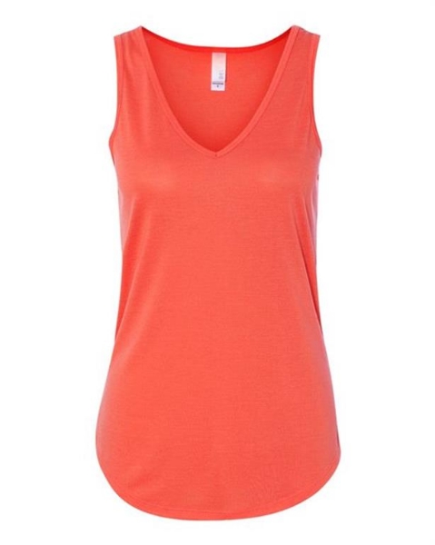 BELLA + CANVAS - Women's Flowy V-Neck Tank - 8805