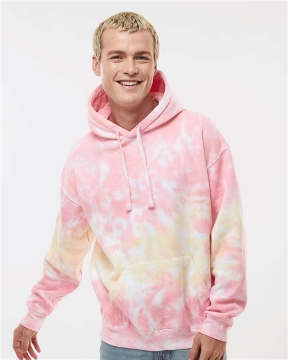 Colortone - Tie-Dyed Hooded Sweatshirt - 8777