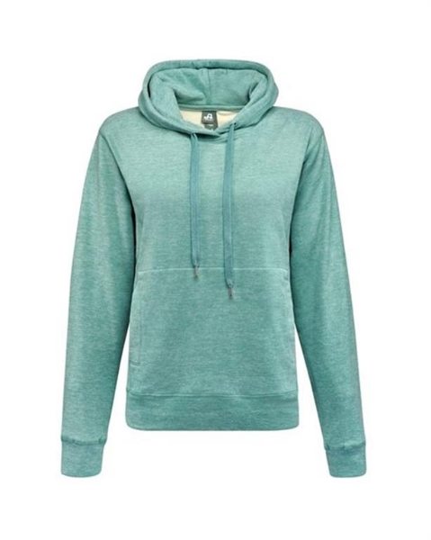 J. America - Women's Electric Fleece Hooded Sweatshirt - 8742