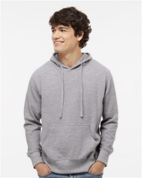 J. America - Ripple Fleece Hooded Sweatshirt - 8706