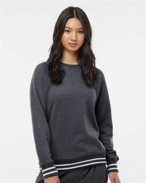 J. America - Women’s Relay Crewneck Sweatshirt - 8652