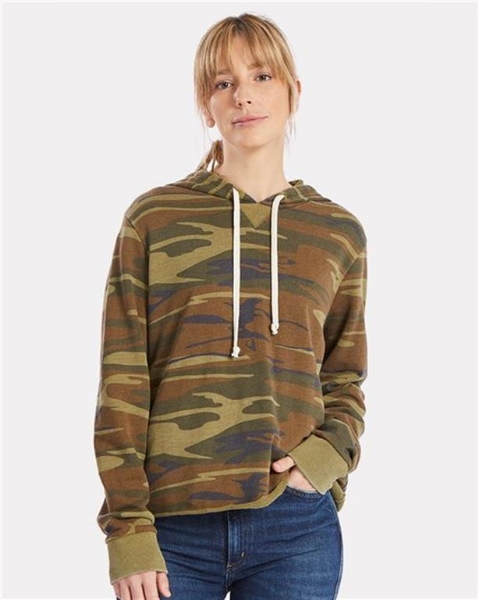 Alternative - Women’s Day Off Mineral Wash French Terry Hoodie - 8628