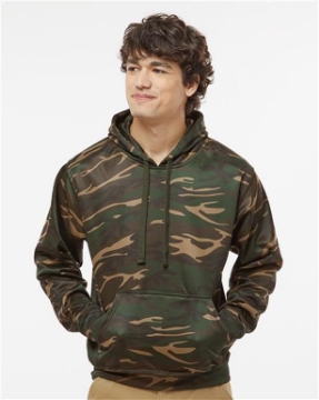 J. America - Polyester Tailgate Hooded Sweatshirt - 8615